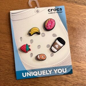 Crocs Authentic NWT Jibbitz Shoe Charms - Fun Food Collection